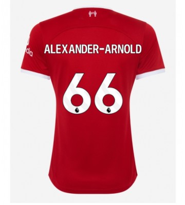 Maillot de foot Liverpool Alexander-Arnold #66 Domicile Femmes 2023-24 Manches Courte